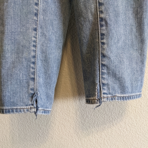 AG ED Adriano Goldschmied Ex Boyfriend Slouchy Slim Distressed Jeans Size 28R. - Picture 10 of 10